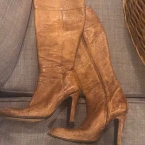 Burberry Leather Boots